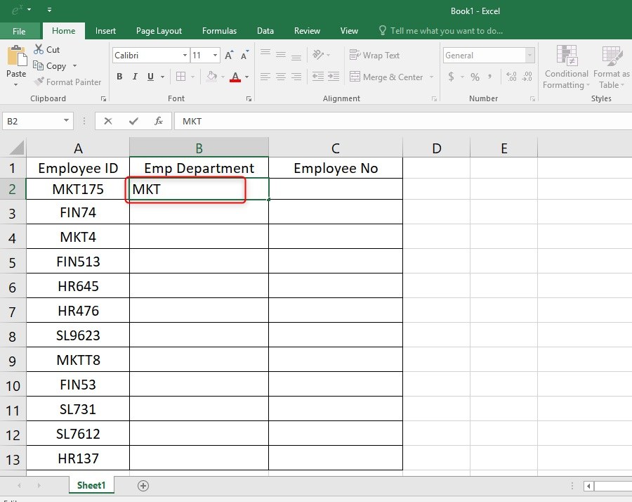 Cách tách số và chữ ra khỏi chuỗi trong Excel