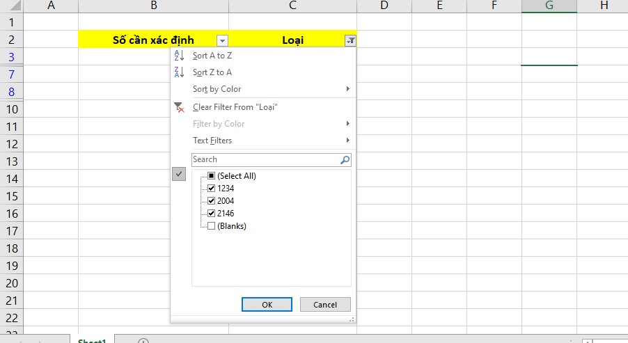 Filter lọc giá trị chẵn trong Excel