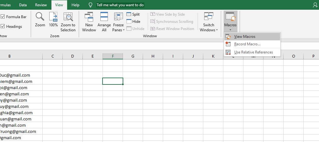 Ảnh 6 gộp các sheet thành 1 sheet trong Excel bằng VBA
