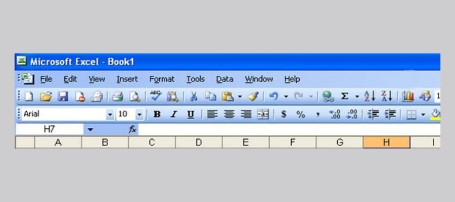 Hiển thị thanh công cụ trong Excel 2003 chỉ với vài cú nhấp chuột