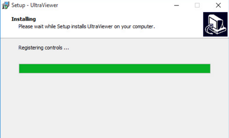 Quá trình về máy tính tải UltraViewer