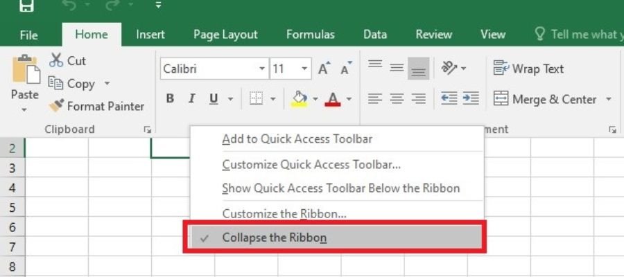 Sử dụng câu lệnh có sẵn dễ dàng hiển thị thanh công cụ trong Excel